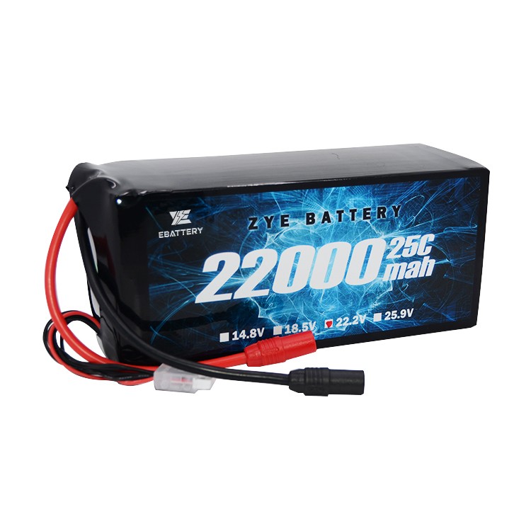 6S 22.2V Lipo バッテリーパック