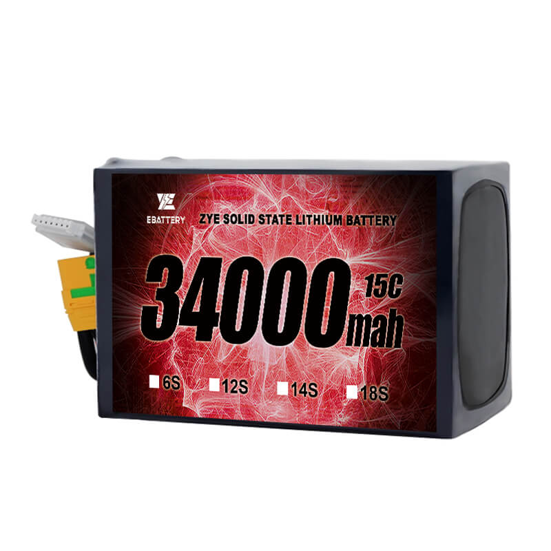 LI HV 34000Mah 18S 固体電池